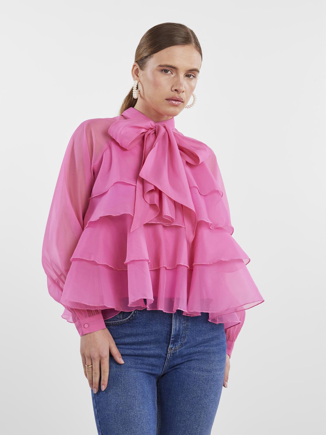 YASELOISE LS SHINY TOP Paitapusero