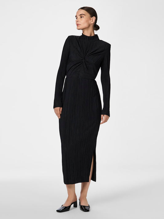 YASOLINDA HIGH NECK LS LONG DRESS S. Mekko