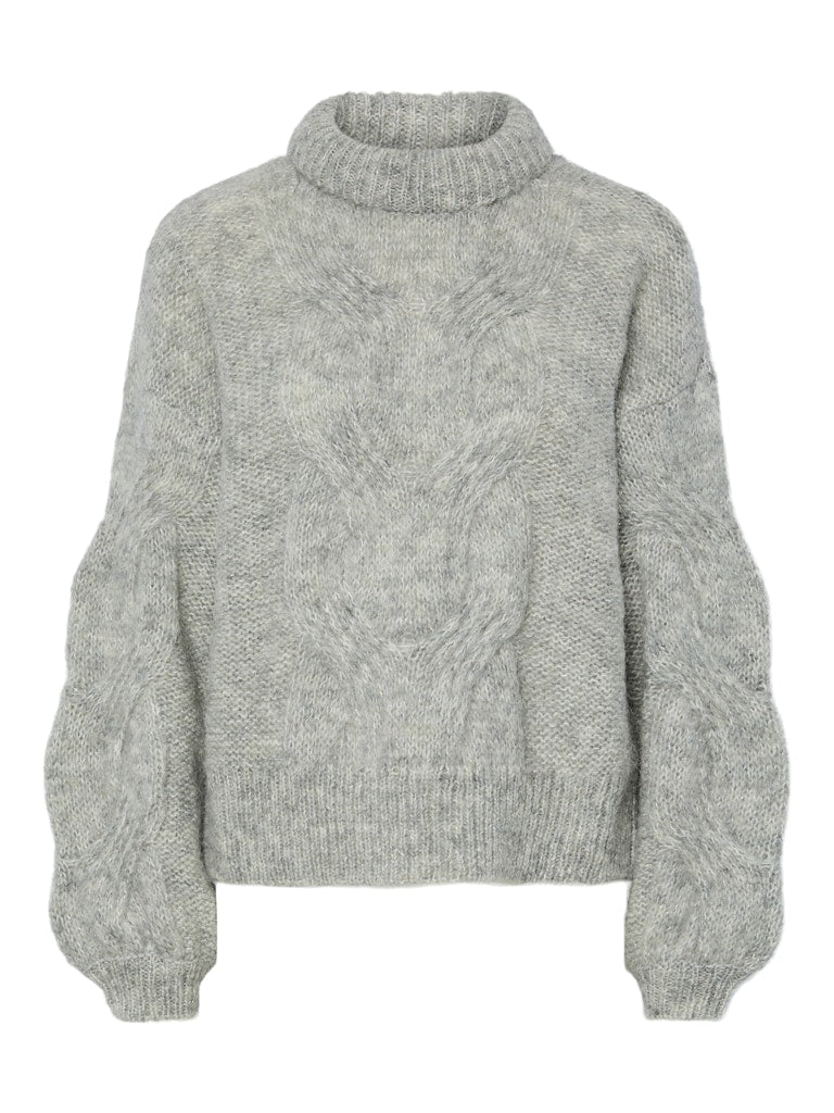 YASLURIS LS WOOL BLEND KNIT PULLOVER Neulepusero