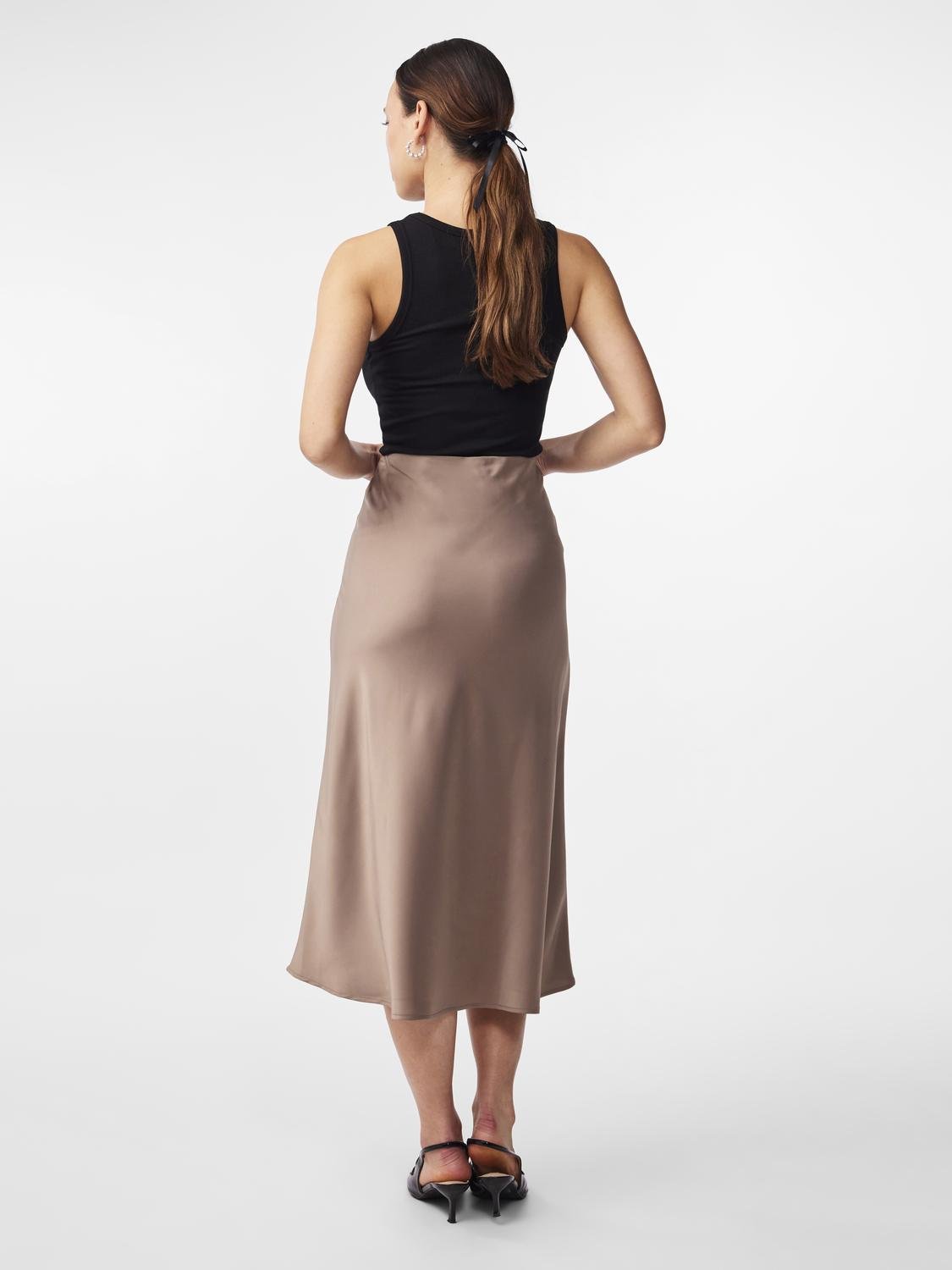 YASPELLA HW MIDI SKIRT Hame
