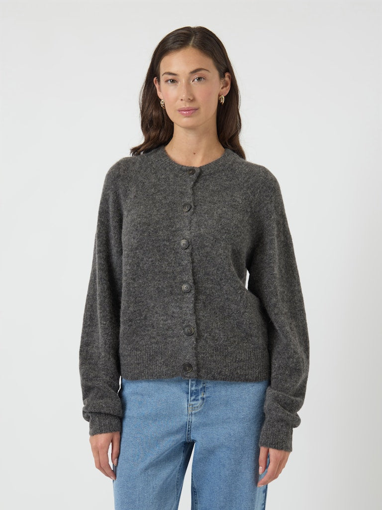 YASJOHI LS WOOL BLEND CARDIGAN S. NOOS Neuletakki