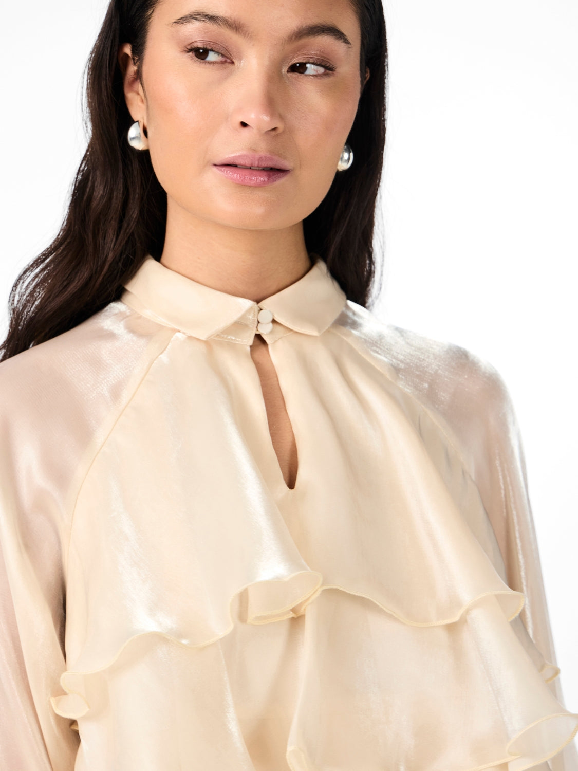 YASELOISE LS SHINY TOP Paitapusero