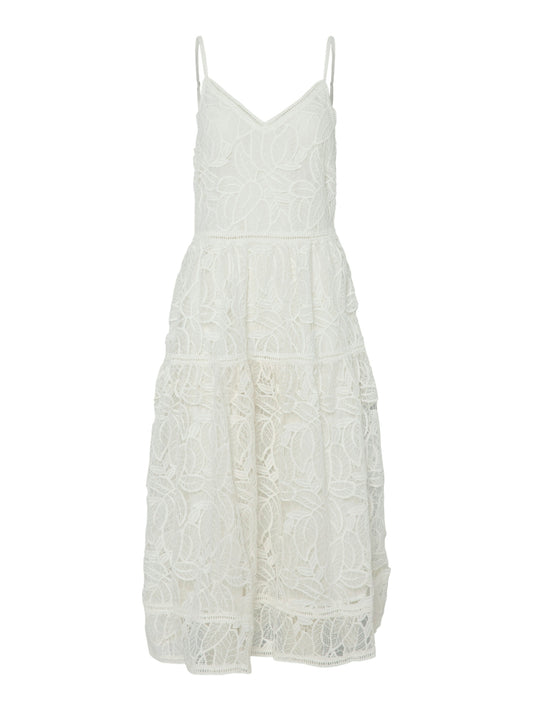 YASLIFA STRAP LONG DRESS SHOW Mekko