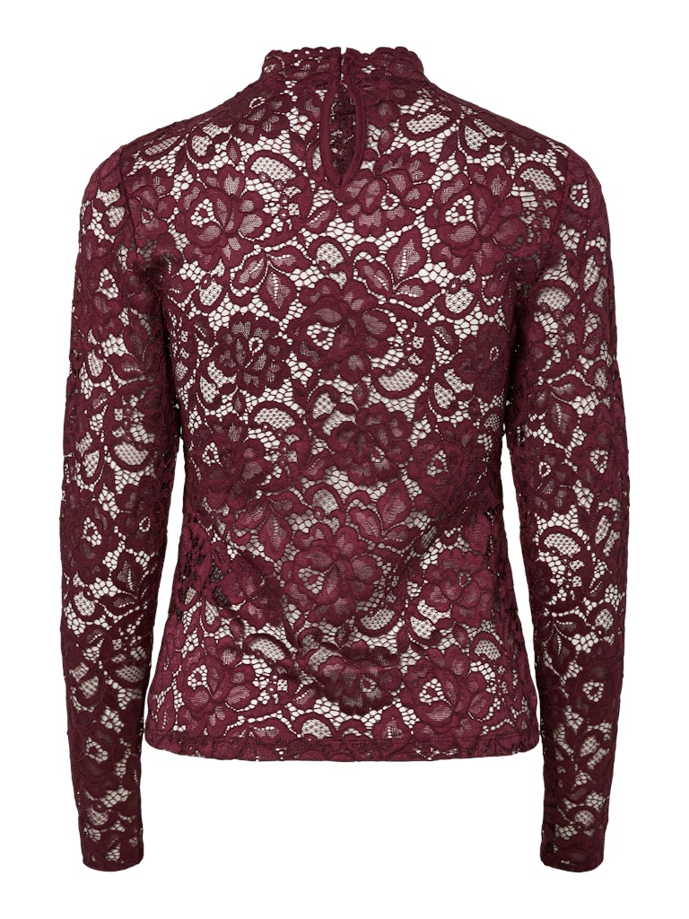 YASLACEY LS LACE TOP S. NOOS Paita