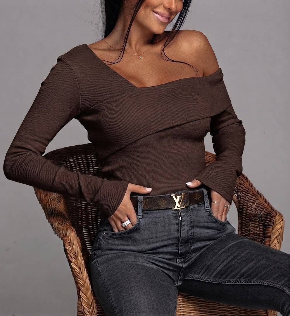 ESTEE BROWN ONE SHOULDER TOP Paita