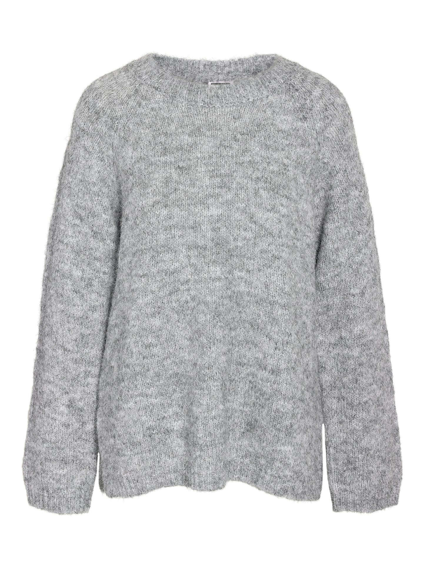 NMSUTTON L/S O-NECK TUNIC KNIT Neule