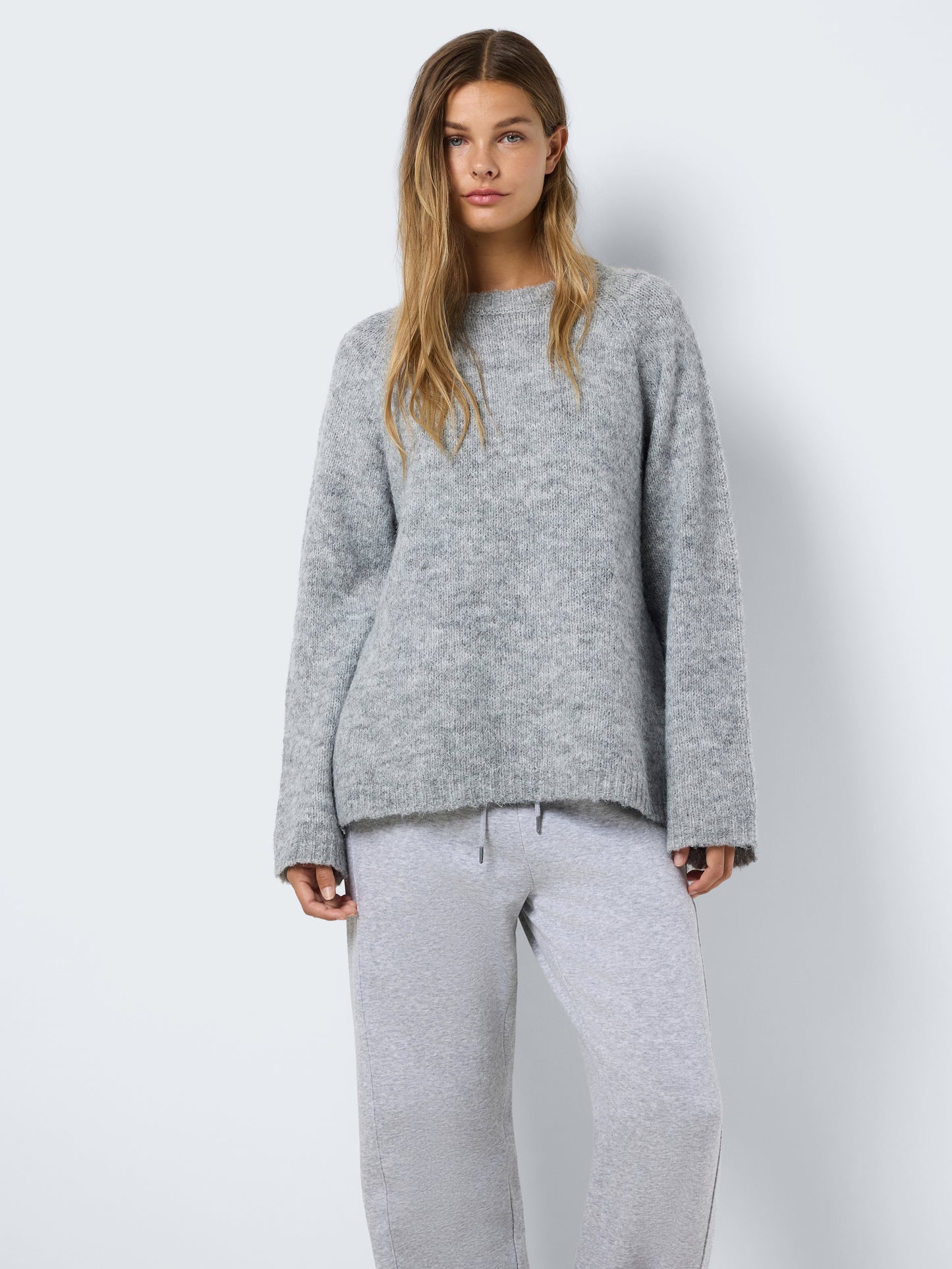 NMSUTTON L/S O-NECK TUNIC KNIT Neule