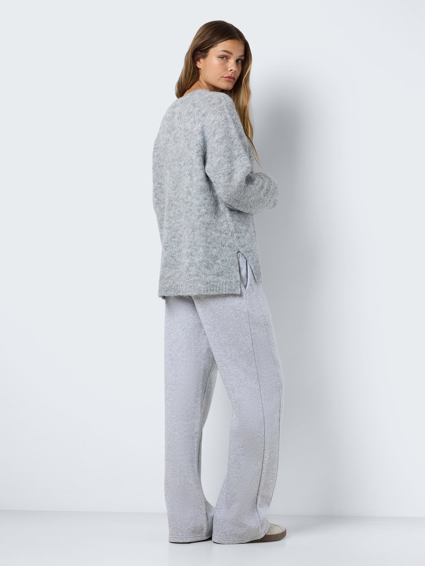 NMSUTTON L/S O-NECK TUNIC KNIT Neule