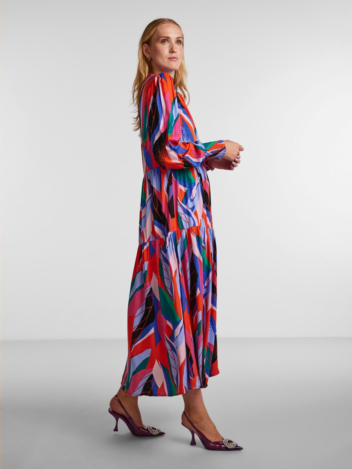 YASALIRA LS LONG SHIRT DRESS Mekko