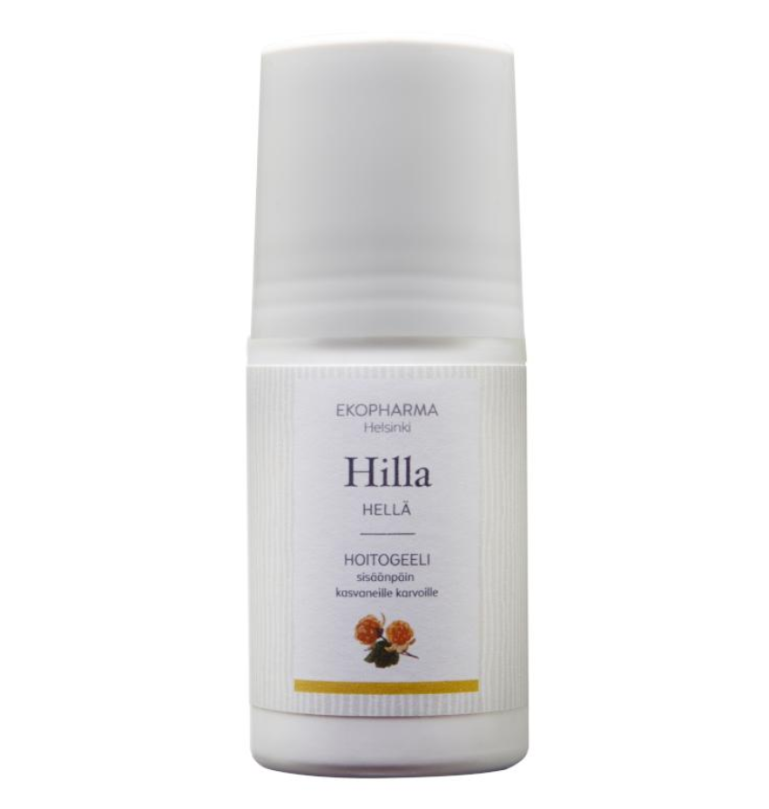 EKOPHARMA HILLA Hellä Hoitogeeli sisäänpäin kasvaneille karvoille