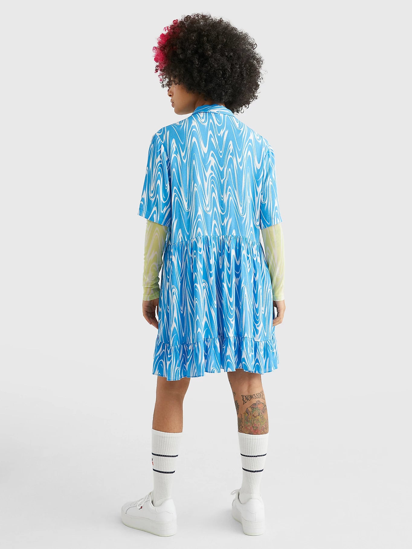 TJW PSYCHEDELIC SHIRT DRESS Mekko