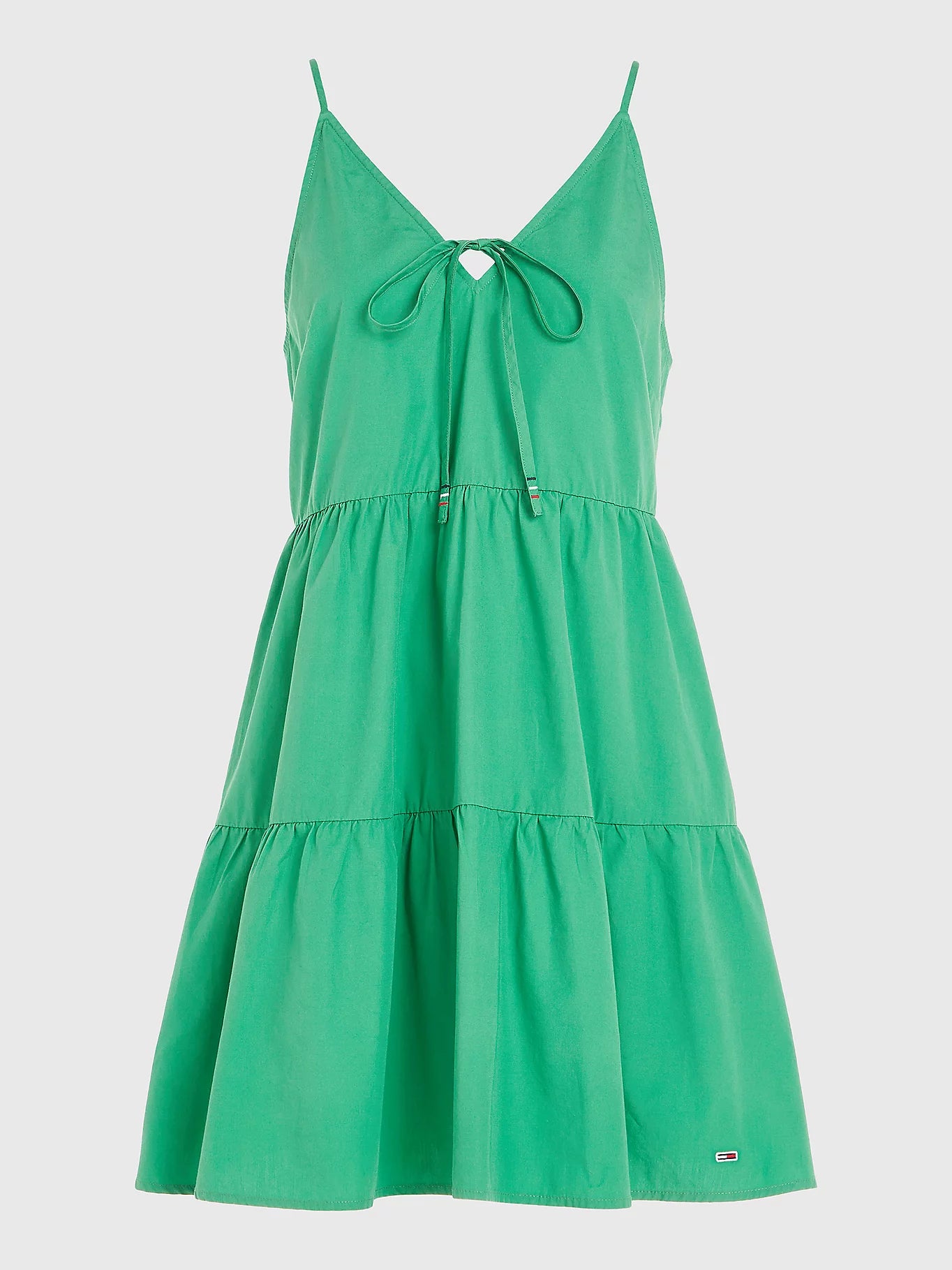 TJW POPLIN TIERED STRAPPY DRESS Mekko