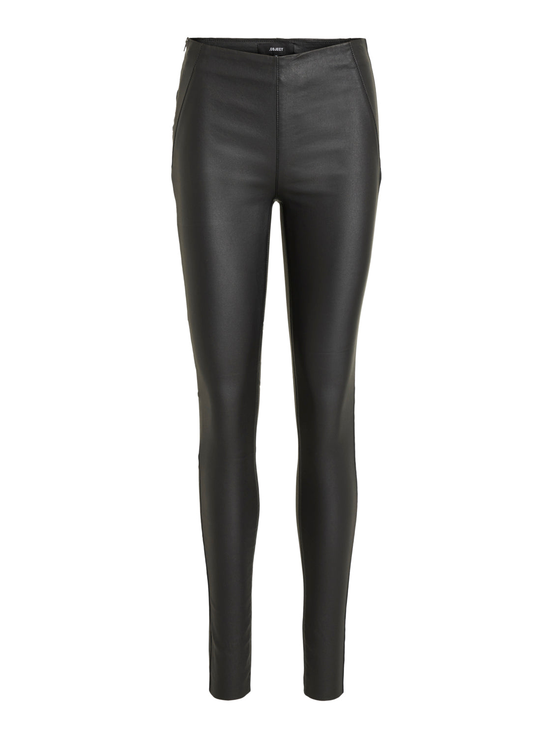 OBJBELLE MW COATED LEGGINGS NOOS Housut