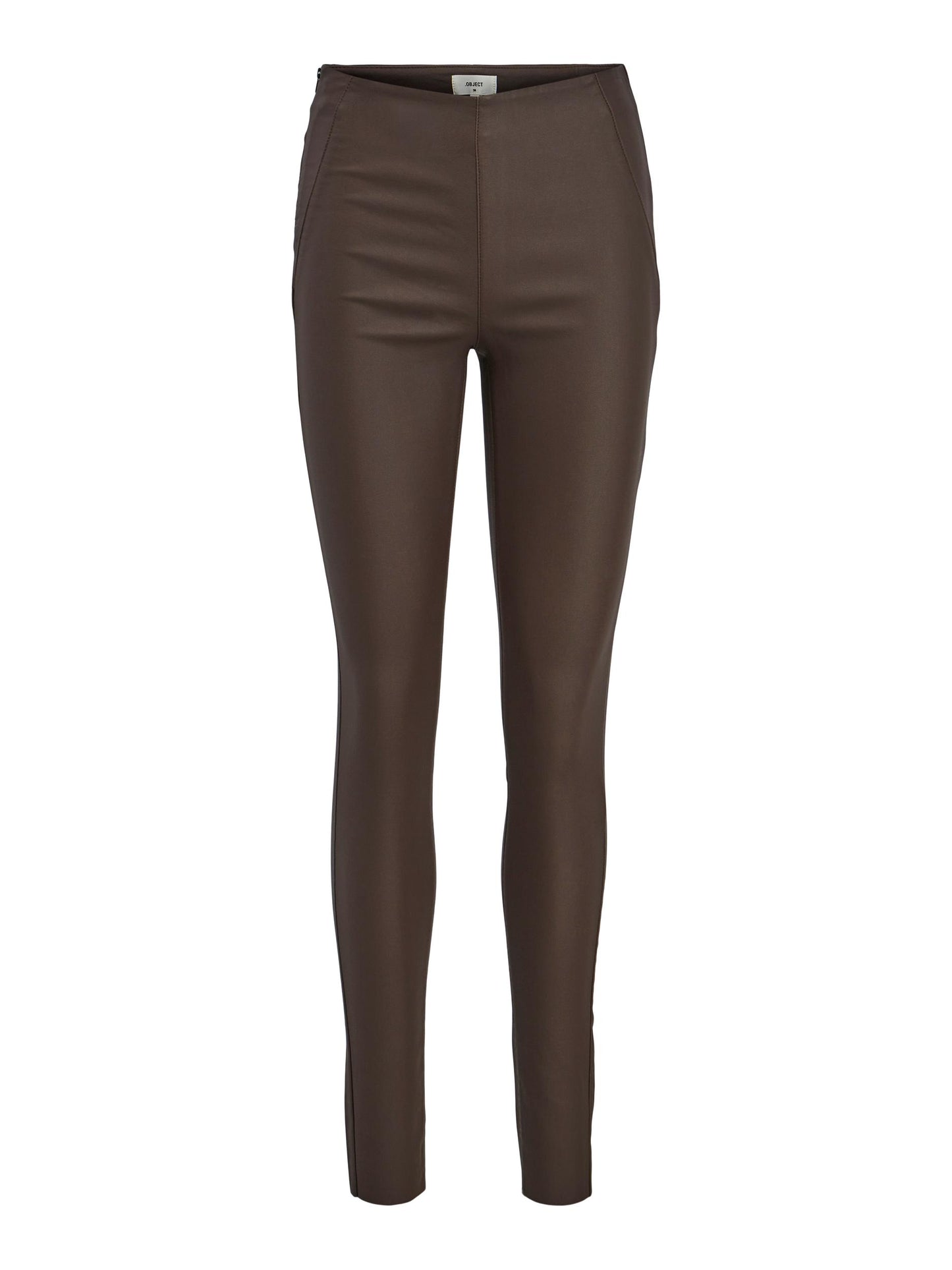 OBJBELLE MW COATED LEGGINGS NOOS Housut