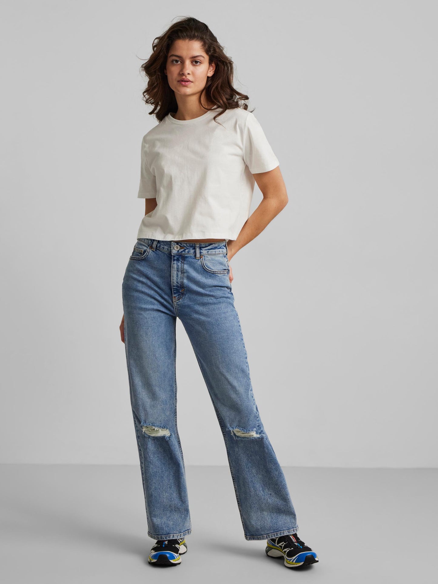 PCRINA SS CROP TOP NOOS BC T-paita