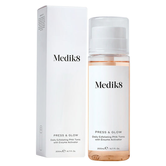 Medik8 Press & Glow PHA Kasvovesi 200 ml
