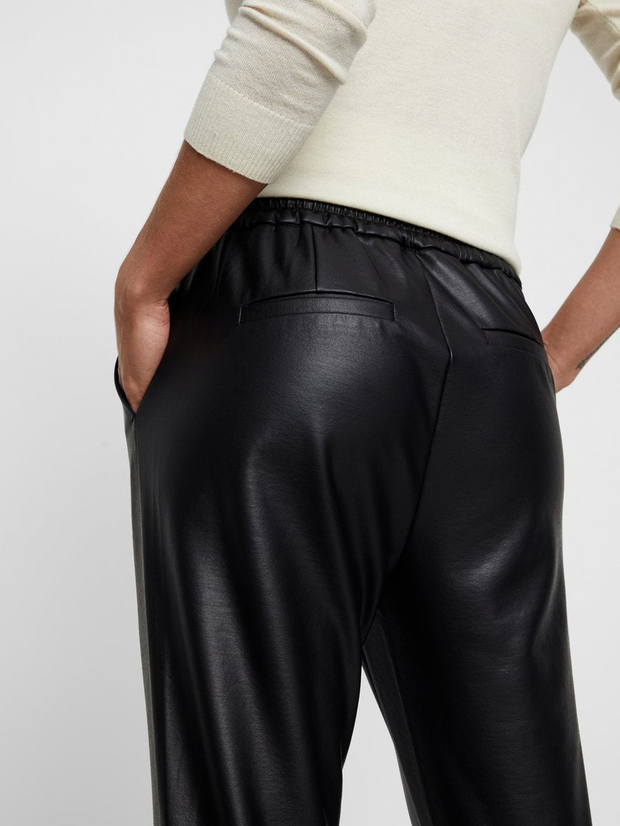 VMEVA MW LOOSE COATED PANT housut
