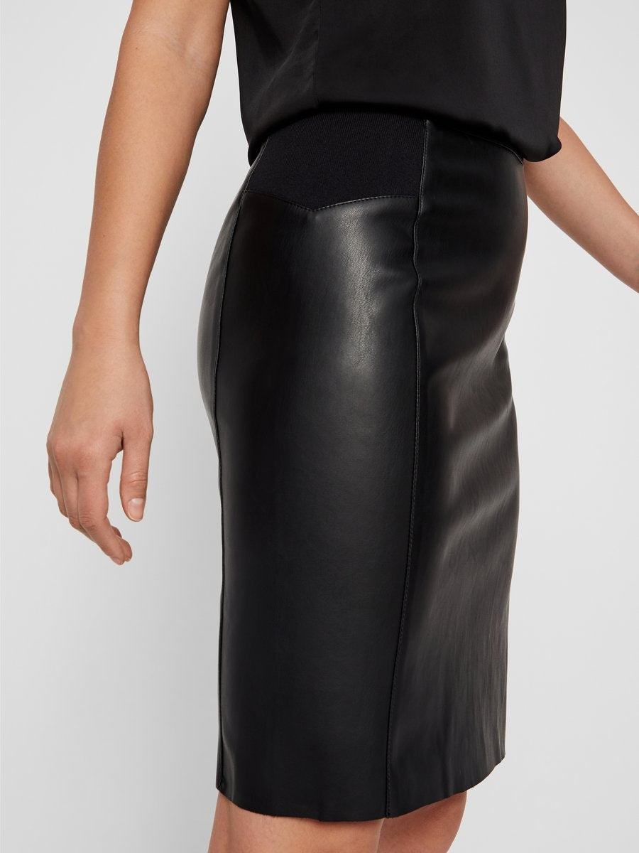 VMBUTTERSIA HW COATED SKIRT NOOS Hame