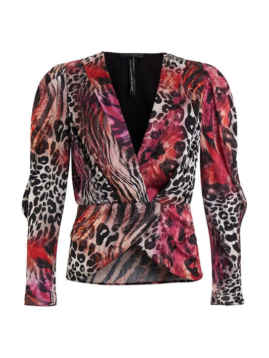 GUESS LS LORENZA TOP Pusero