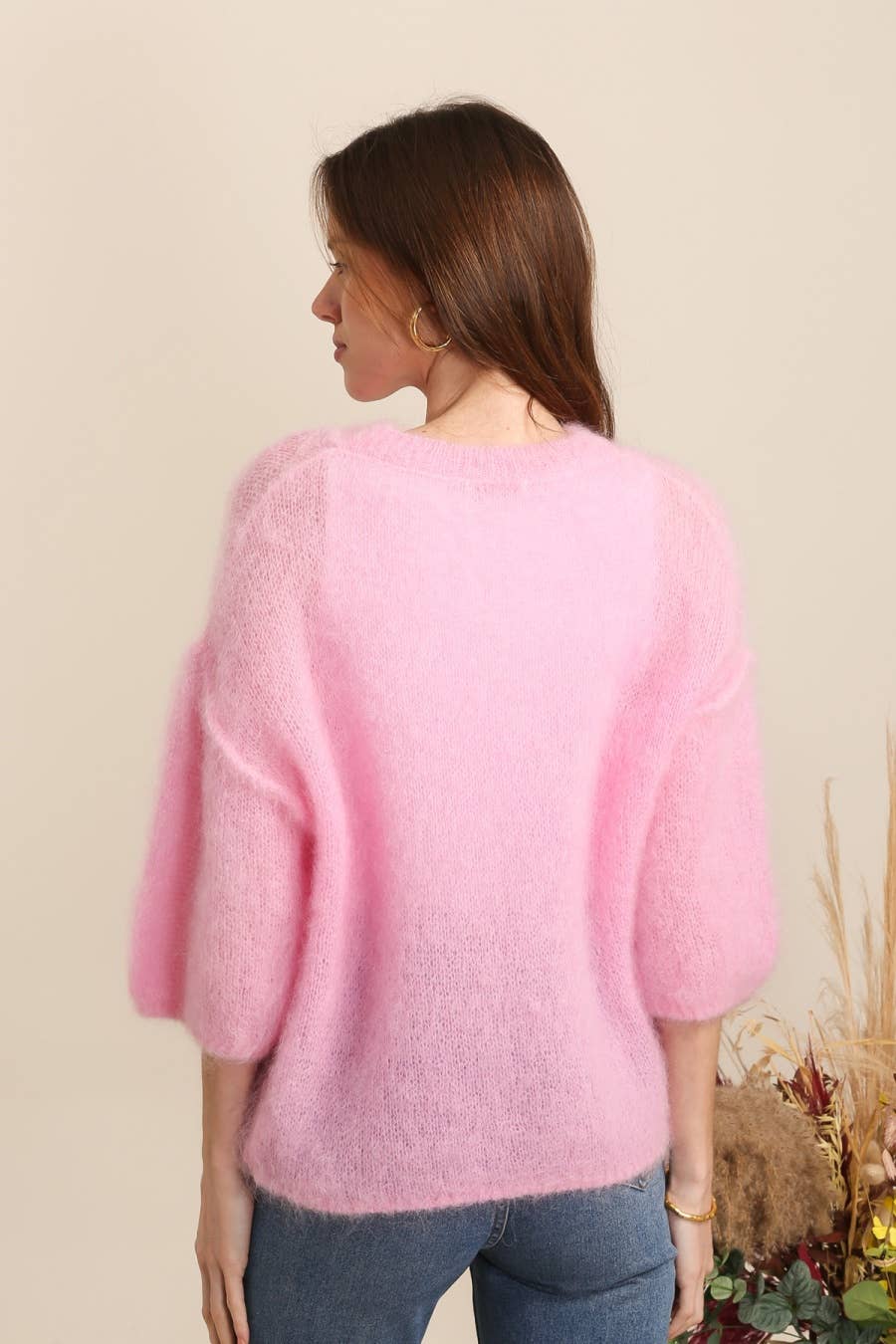 NAÏS PARIS Kid Mohair neulepusero