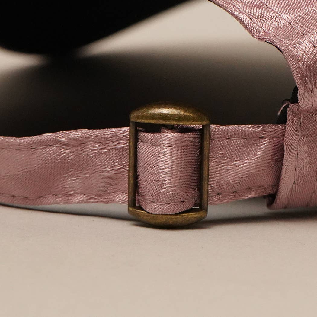 Tonal Leopard Printed Snapback Baseball Cap: TAUPE / One Size