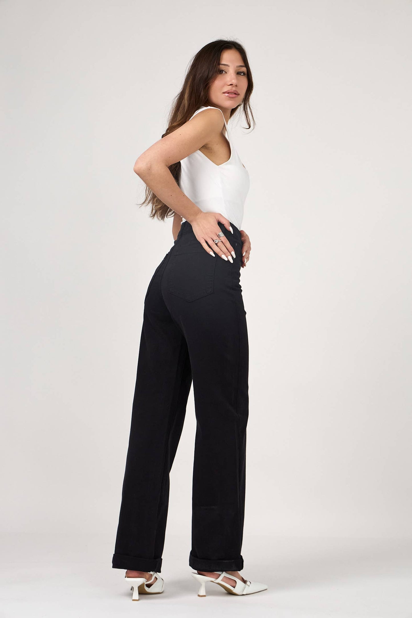 ANA&LUCY Evelyne Relaxed straight pants