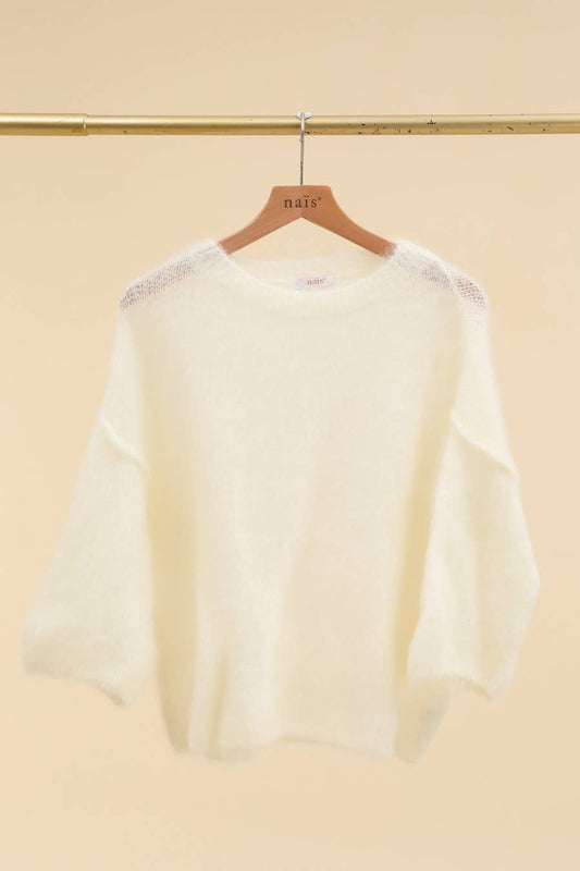 NAÏS PARIS Kid Mohair neulepusero