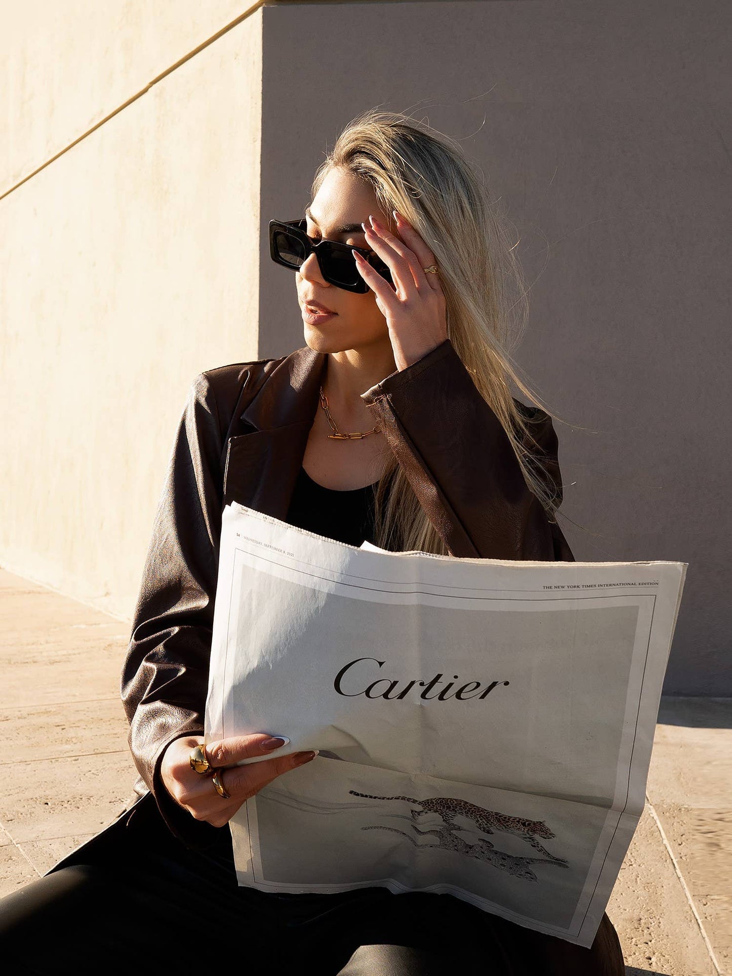 ANNAKEY ECLIPSE BLACK SUNNIES Aurinkolasit