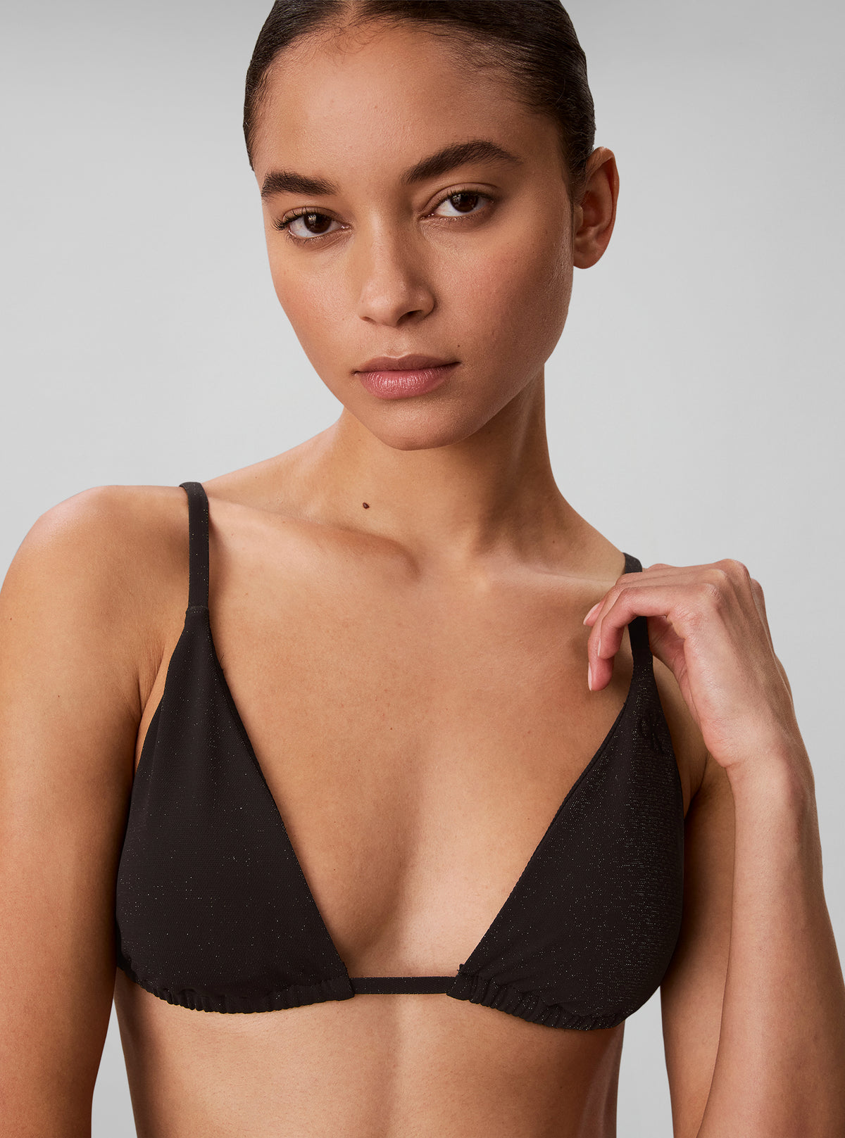 CALVIN KLEIN GRAPHIC MONOGRAM NON FIXED TRIANGLE Bikinit