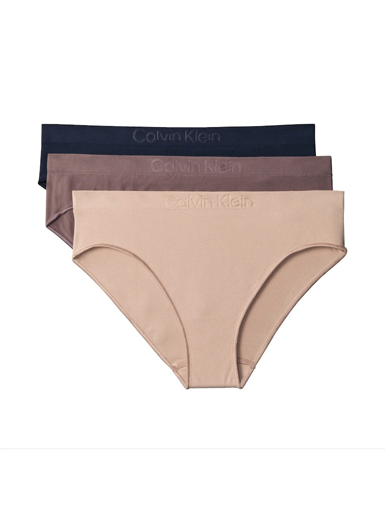 CALVIN KLEIN 3PACK BIKINI BRIEFS - BONDED FLEX SEAMLESS Alushousut