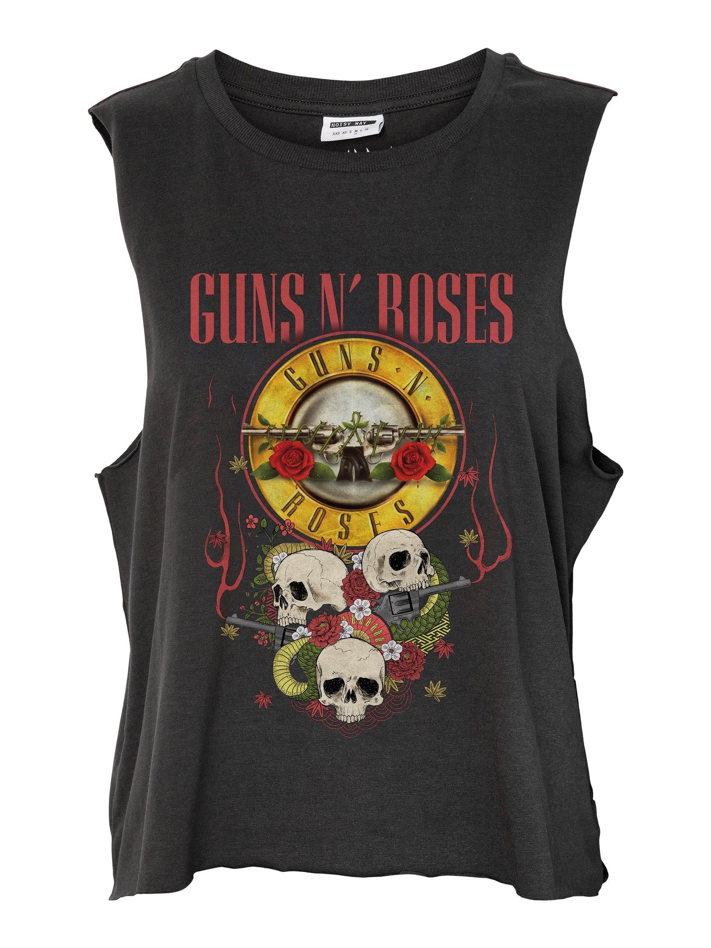 NMMAX S/L GUINS N ROSES O-NECK TOP Toppi