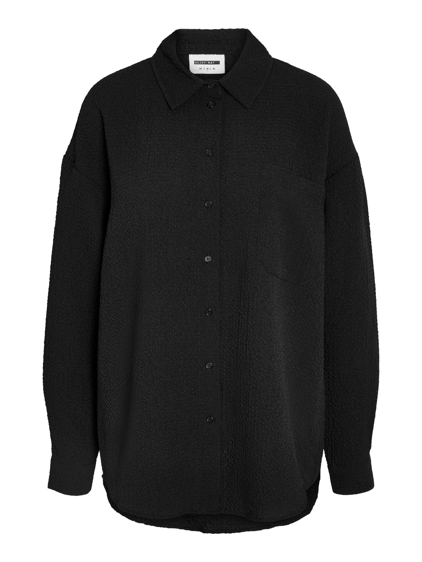 NMRIPPLE L/S OVERSIZED SHIRT WVN Paita