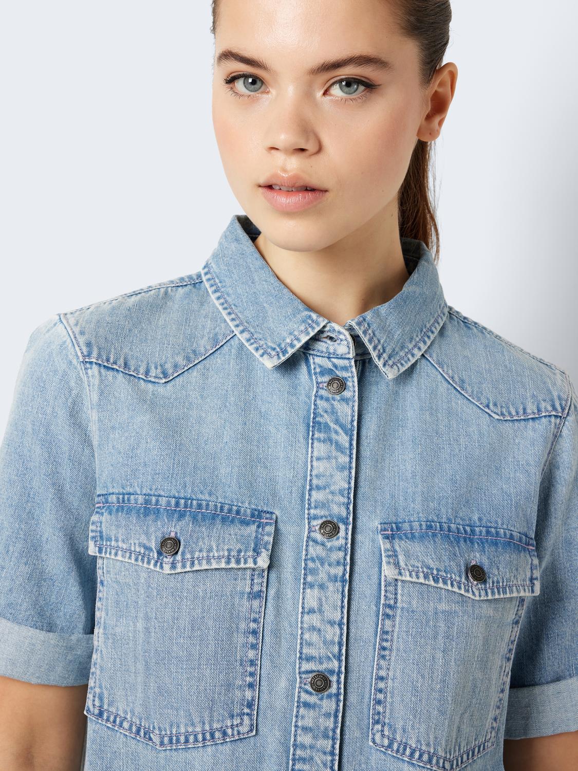 NMNEW SIGNE SS DENIM DRESS Mekko
