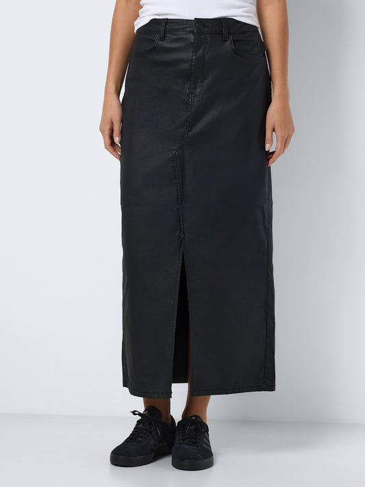 NMKATH NW LIT LONG SKIRT COATED BL NOOS Hame