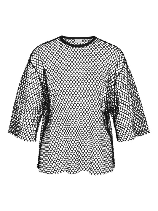 NMALLY 2/4 OVERZ FISHERNET TEE JRS T-paita