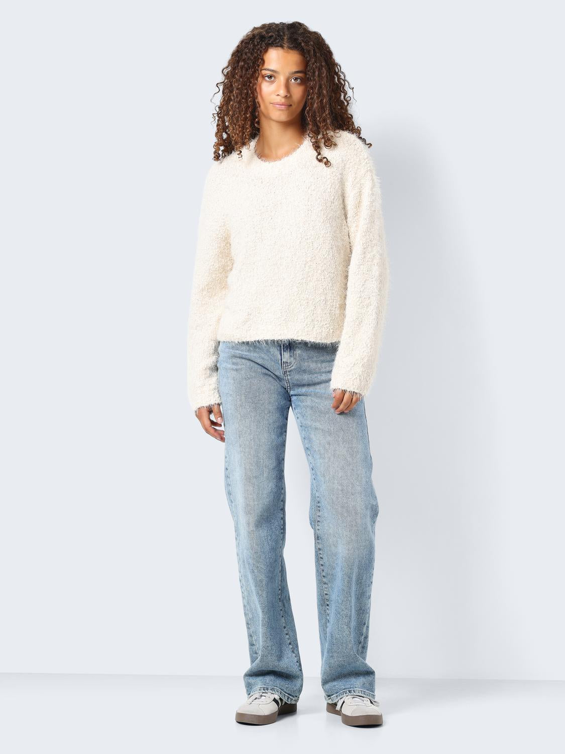 NMSASSY L/S O-NECK KNIT FWD NOOS Neulepusero