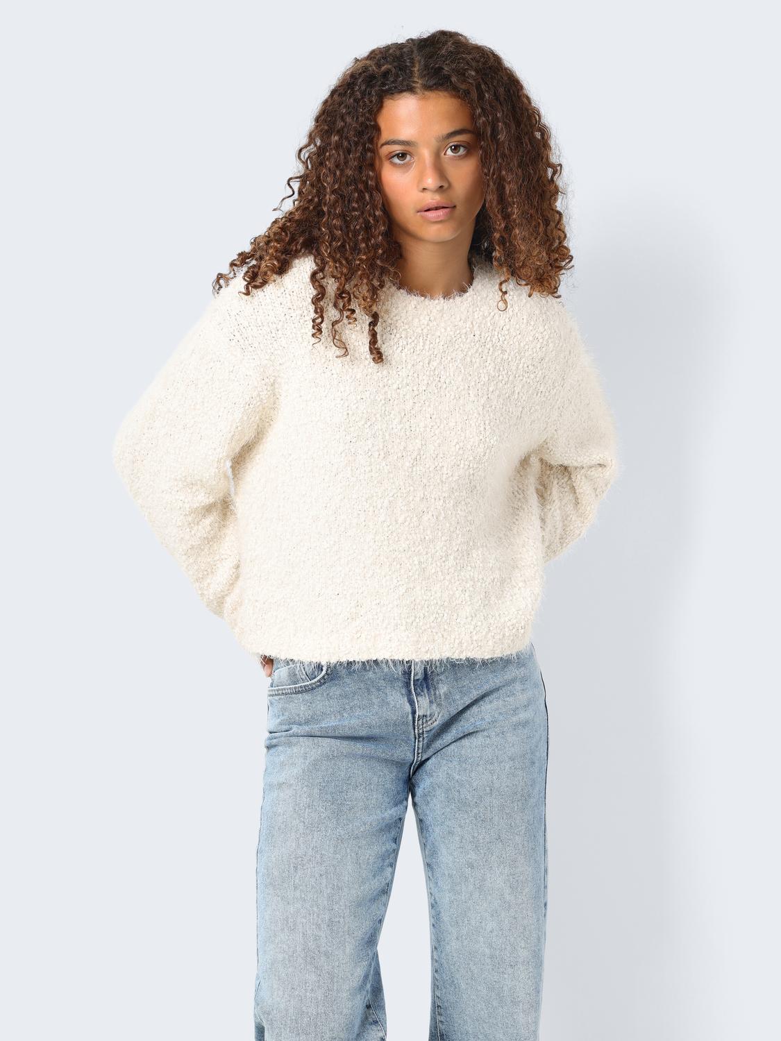 NMSASSY L/S O-NECK KNIT FWD NOOS Neulepusero