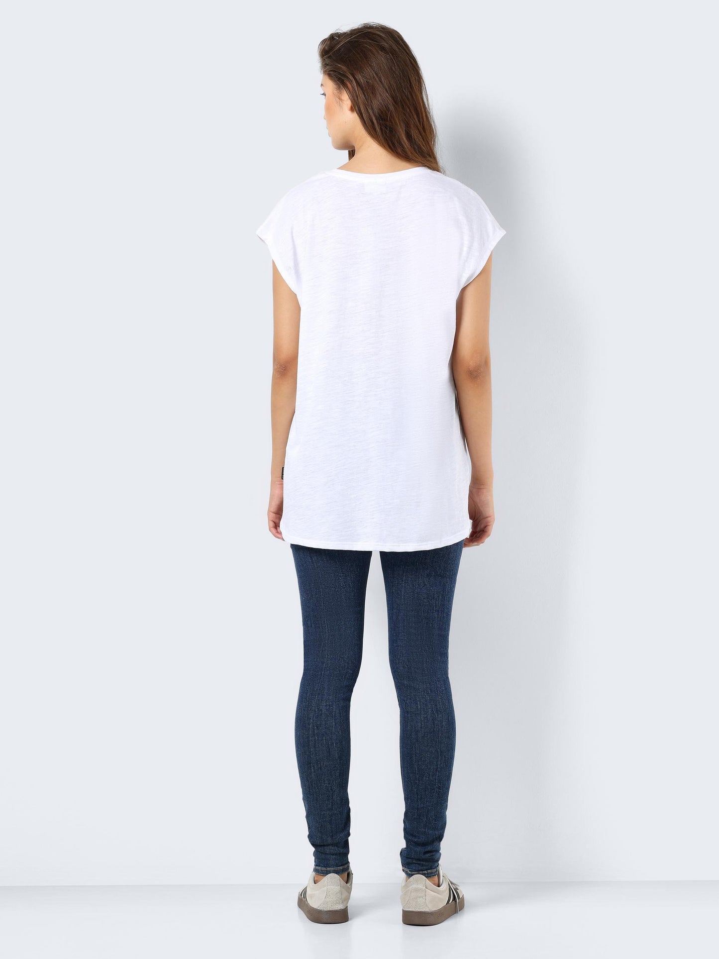 NMMATHILDE S/S LOOSE LONG TOP FWD NOOS T-Paita