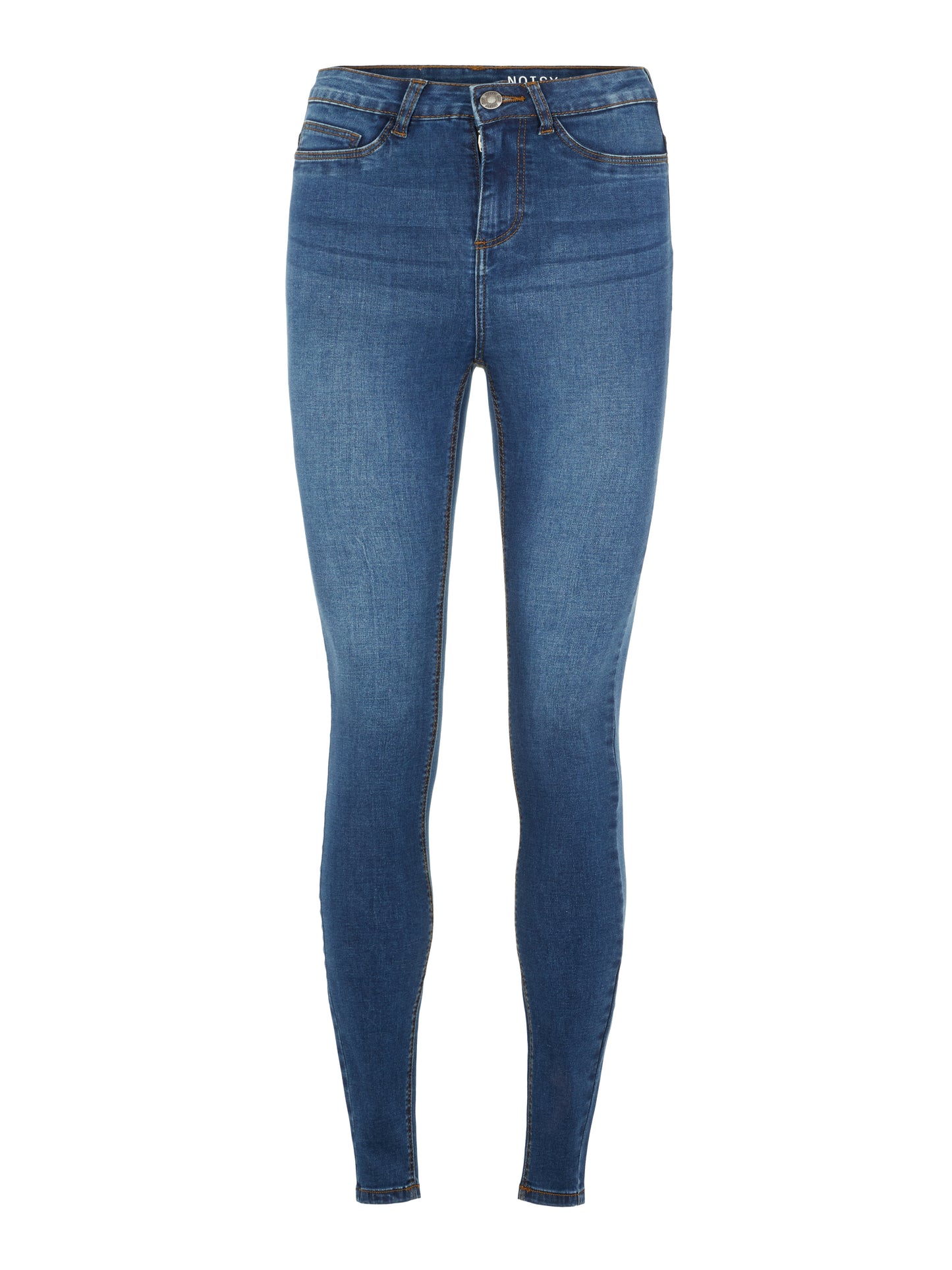 NMCALLIE HW SKINNY BLUE JEANS FWD NOOS Farkut