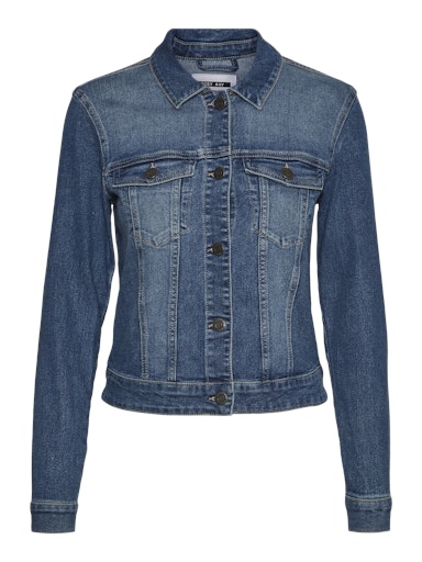 NMDEBRA L/S CLR DENIM JACKET S Farkkutakki