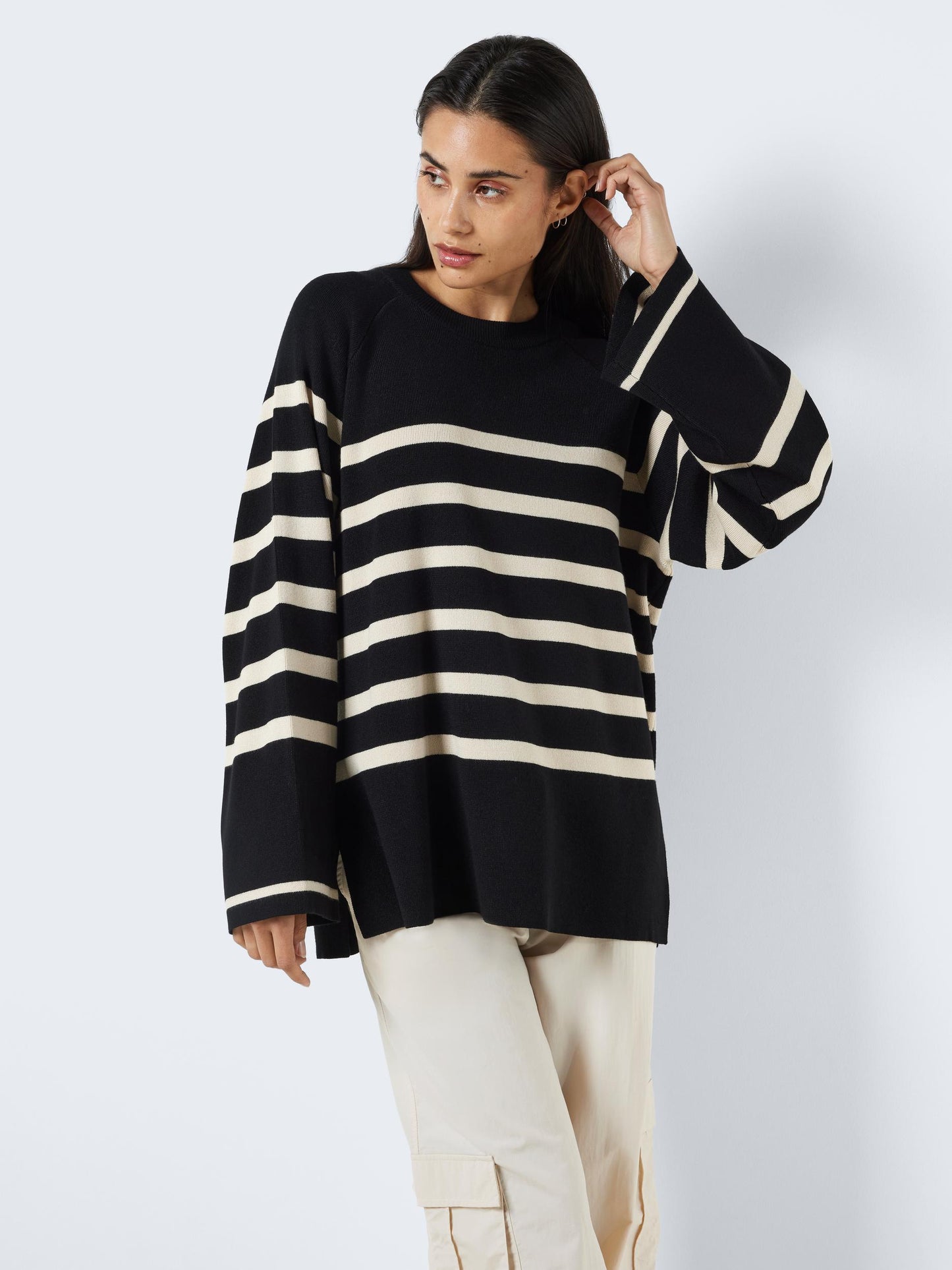 NMFIFI L/S O-NECK TUNIC KNIT FWD Neule