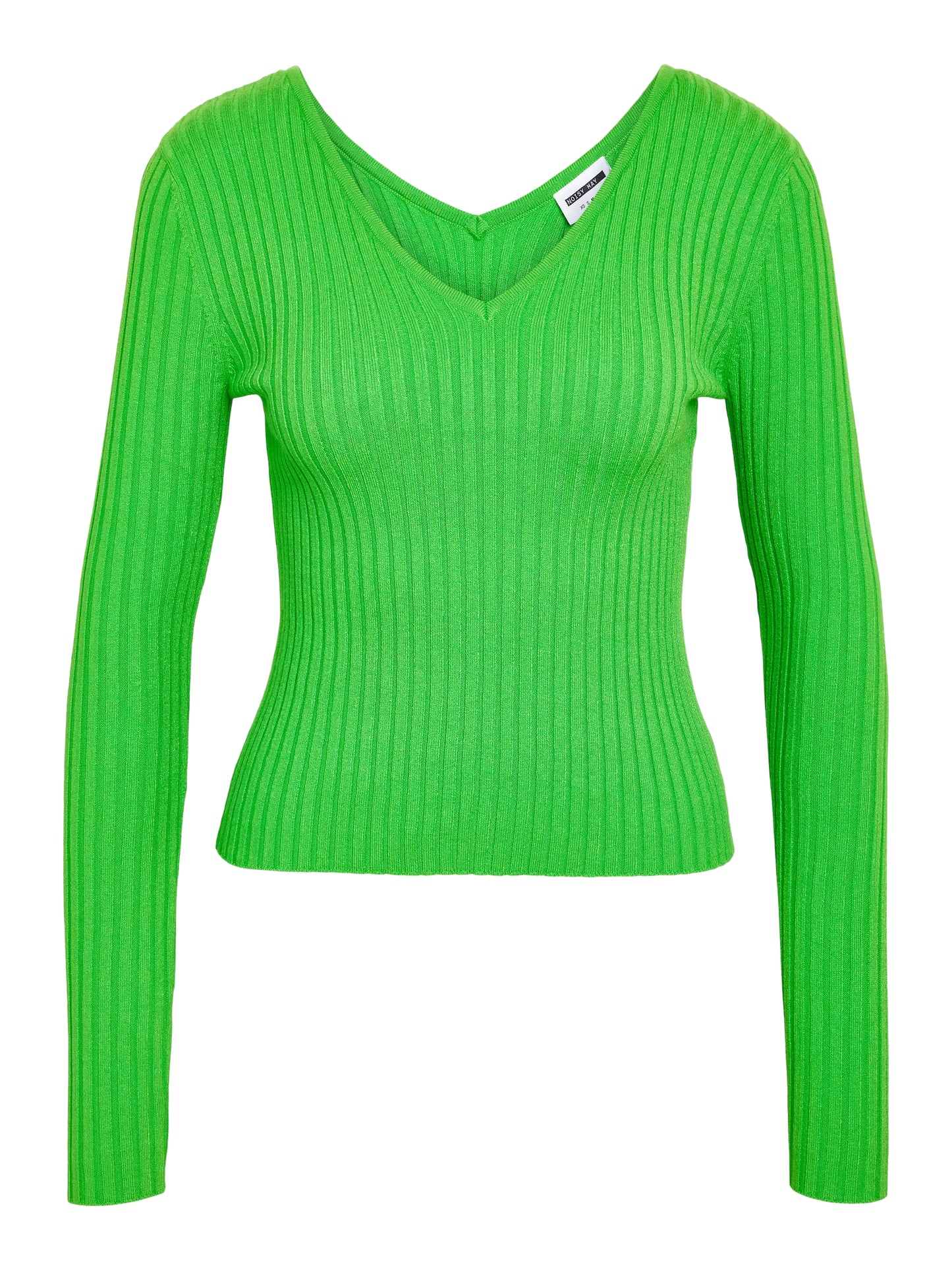 NMPERNILLE L/S V-NECK KNIT TOP FWD Neule