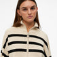 OBJESTER L/S KNIT ZIP PULLOVER Neule
