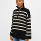 OBJESTER L/S KNIT ZIP PULLOVER Neule