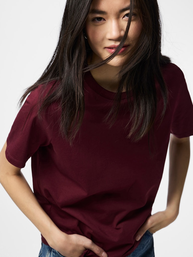 PCRIA SS SOLID TEE NOOS BC T-paita