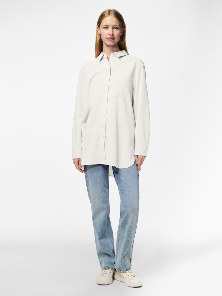 PCMEI LS LOOSE LONG SHIRT NOOS Paitapusero