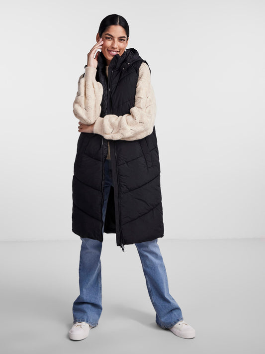 PCJAMILLA LONG PUFFER VEST NOOS BC Toppaliivi