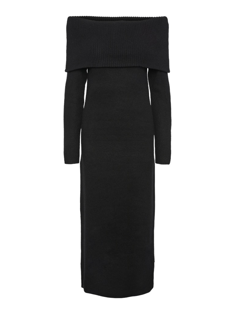 PCRIKO LS ANK OFF SHOULDER KNIT DRESS BC Neulemekko