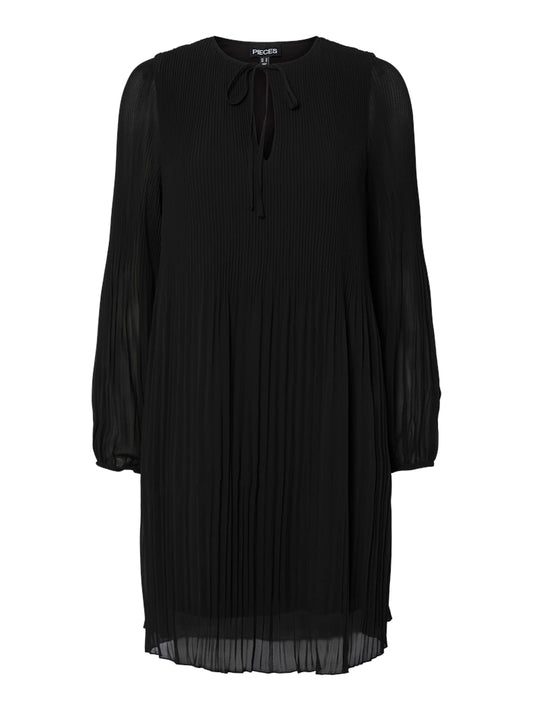 PCNAOMIE LS O-NECK SHORT DRESS Mekko