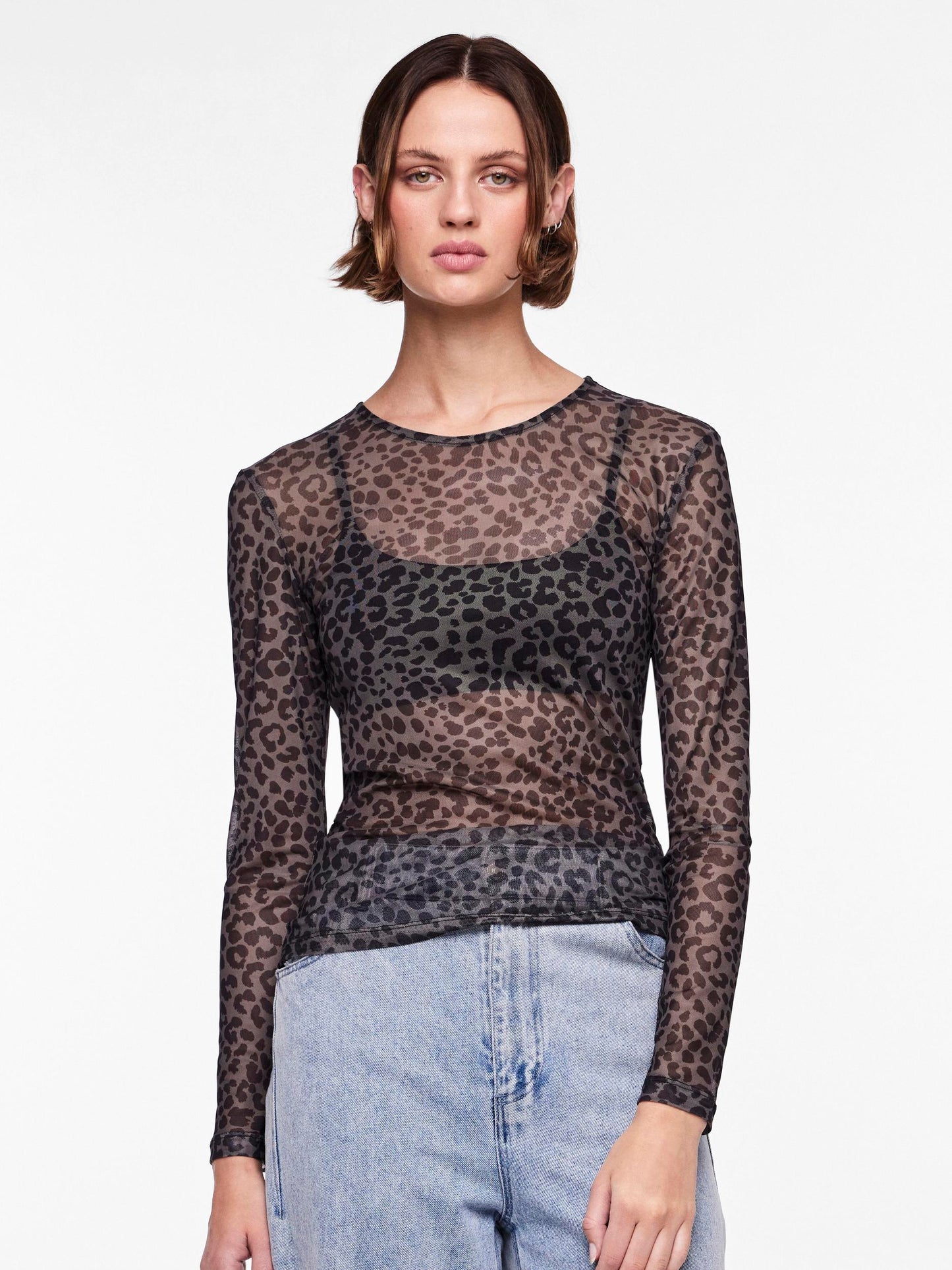 PCNINNI LS MESH TOP Paita
